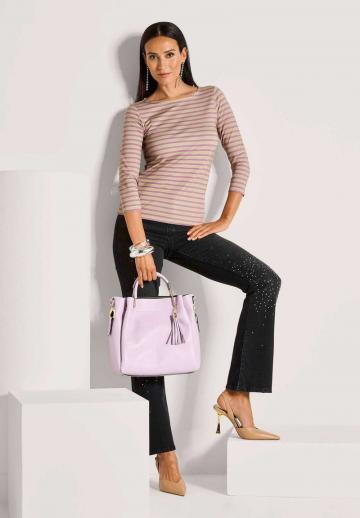 Майка с рукавом три четверти