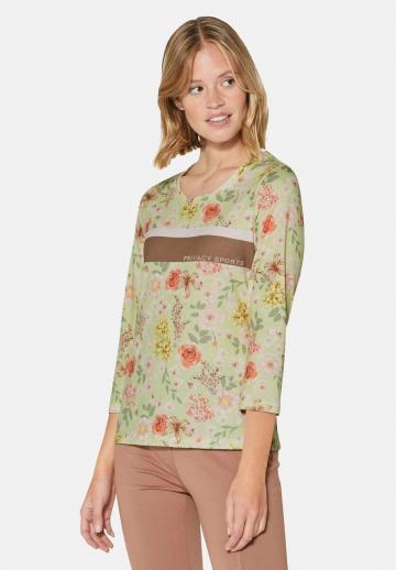 Майка с рукавом три четверти