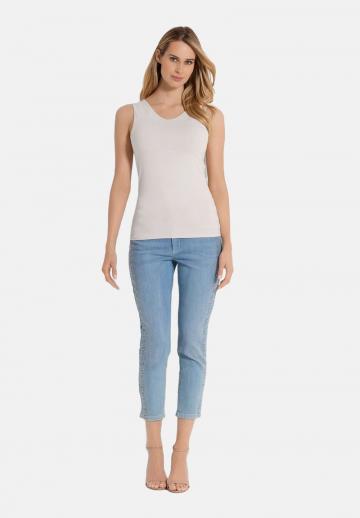 Блузка без рукавов