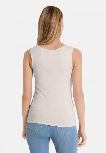 Блузка без рукавов