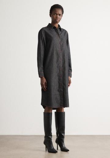 Джинсовое платье