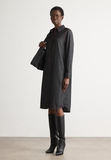 Джинсовое платье