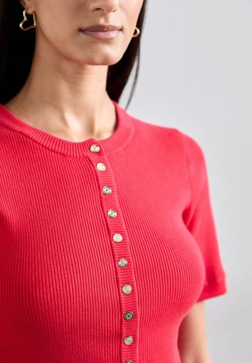 Вязаное платье