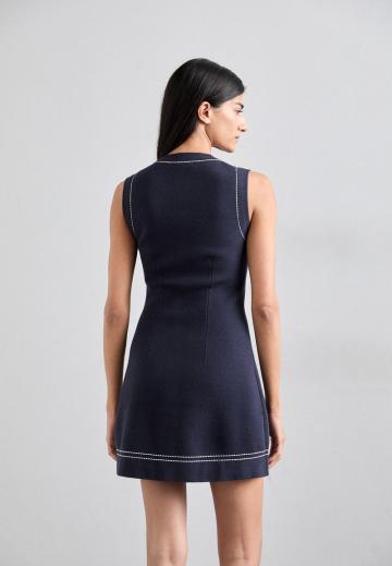 Вязаное платье