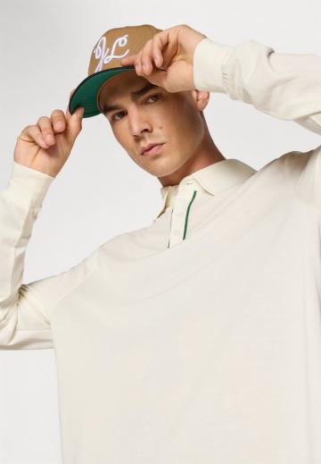 Поло с длинным рукавом