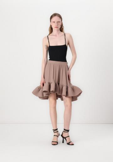 Юбка с воланами