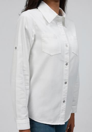 Джинсовая блузка