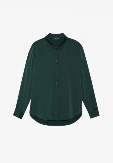 Атласная блузка