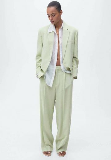 Длинный блейзер