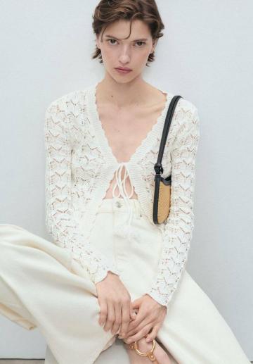 Вязаная кофта