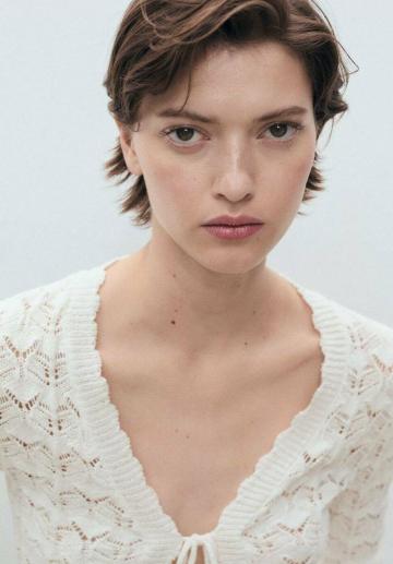 Вязаная кофта