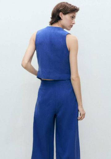 Джинсовая жилетка