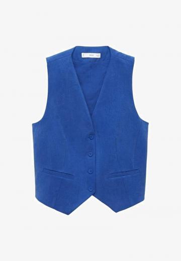 Джинсовая жилетка