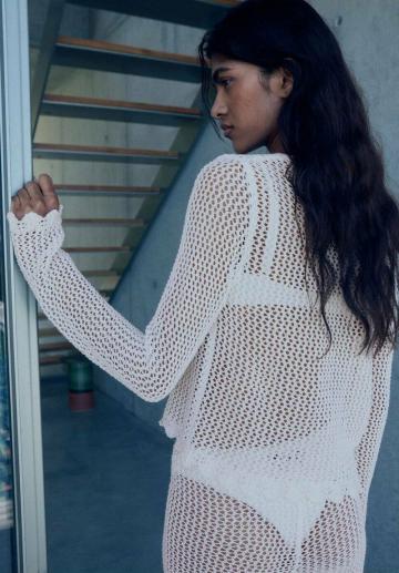 Вязаная кофта