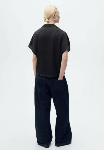 Атласная блузка