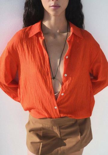 Длинная блузка