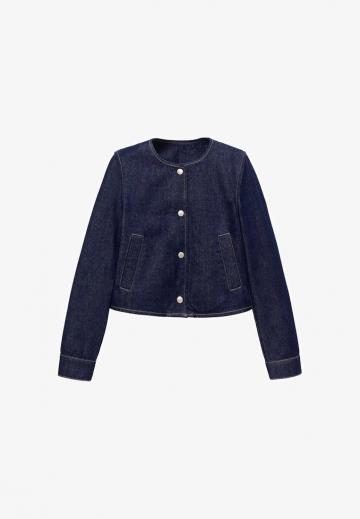 Джинсовая жилетка