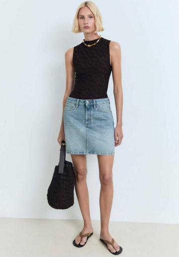 Джинсовая юбка