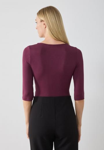 Майка с рукавом три четверти