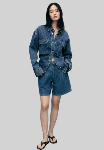 Джинсовые шорты