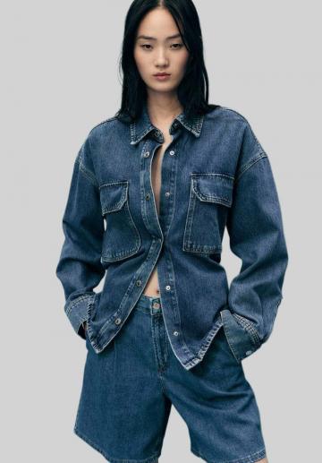 Джинсовые шорты