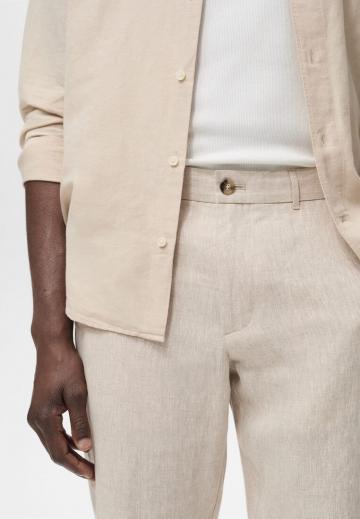 Льняные брюки