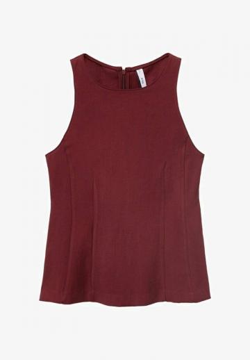 Блузка без рукавов