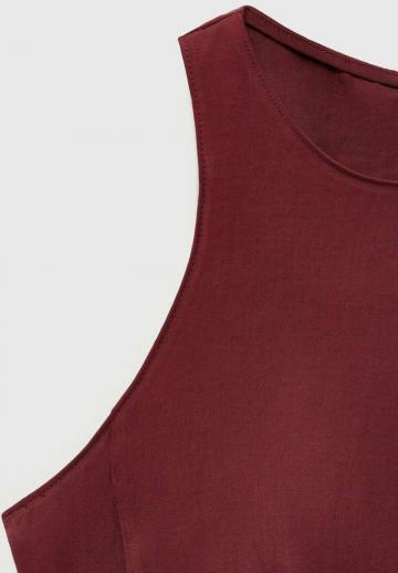 Блузка без рукавов