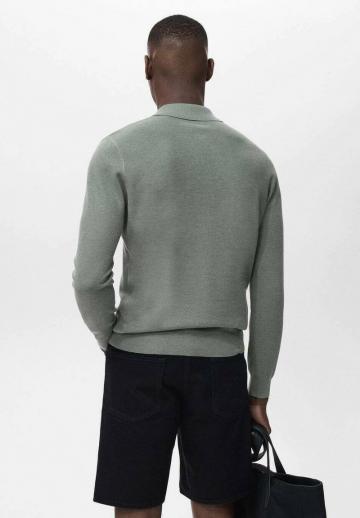 Поло с длинным рукавом