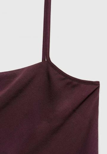 Топ на бретельках