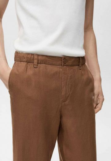 Льняные брюки