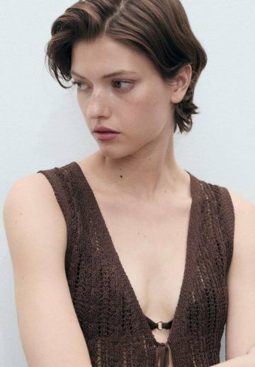 Длинный топ