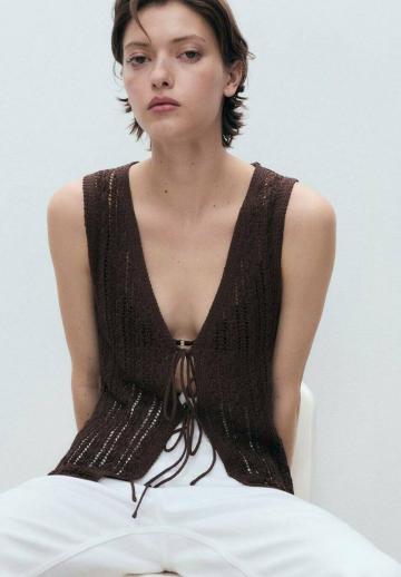 Длинный топ