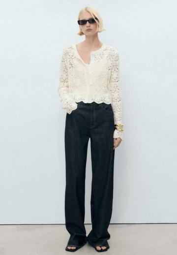 Вязаная кофта