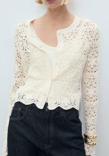 Вязаная кофта