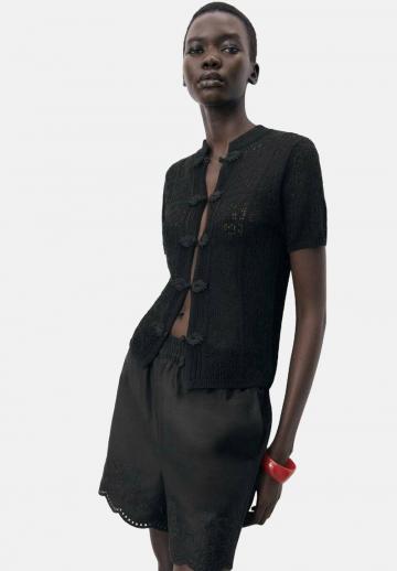 Вязаная кофта