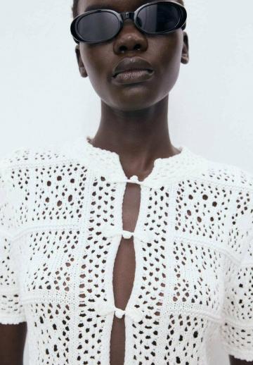 Вязаная кофта