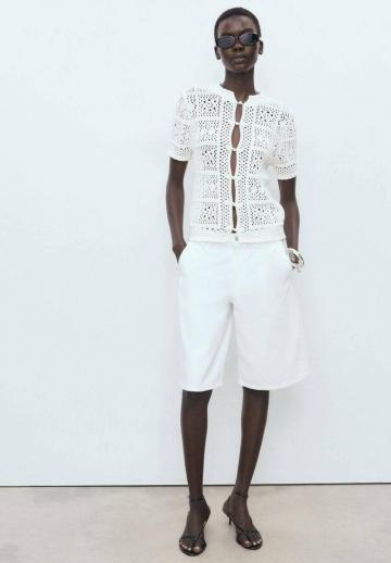 Вязаная кофта