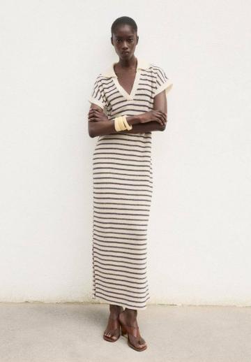 Вязаное платье