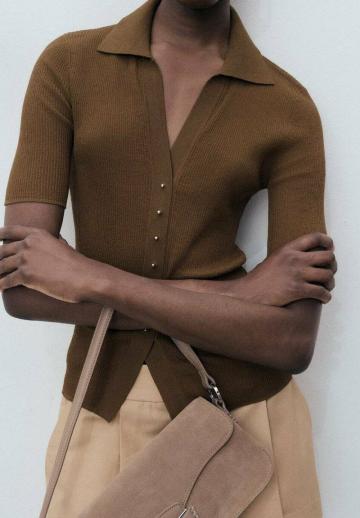 Вязаная кофта