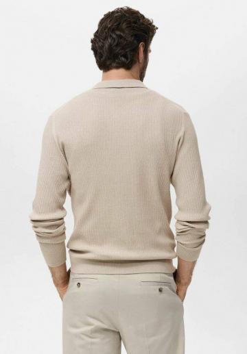 Поло с длинным рукавом