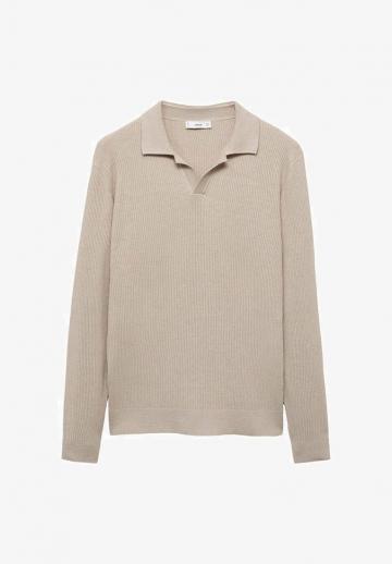 Поло с длинным рукавом