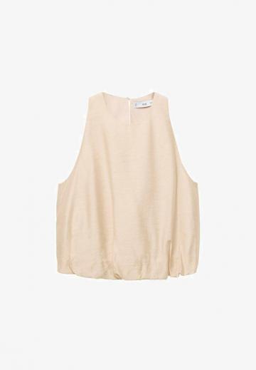 Блузка без рукавов