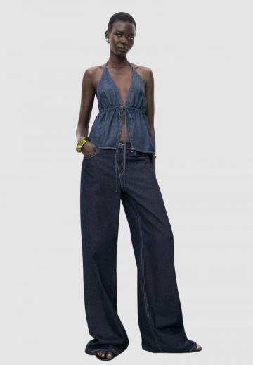 Топ на бретельках