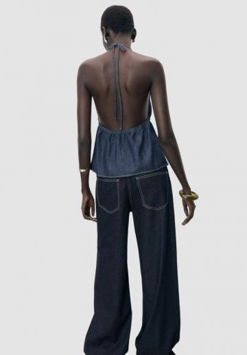 Топ на бретельках