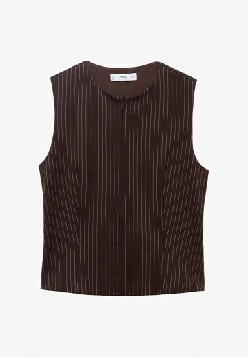 Блузка без рукавов