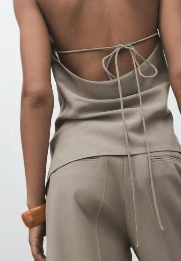 Длинный топ