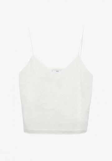 Топ на бретельках