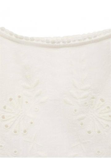 Топ на бретельках