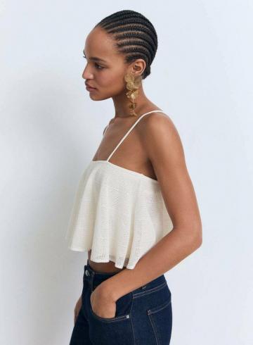 Топ на бретельках